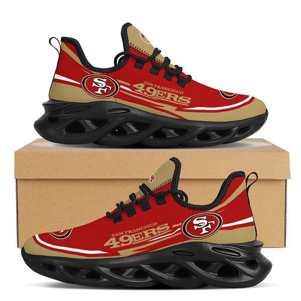 Men's San Francisco 49ers Flex Control Sneakers 009